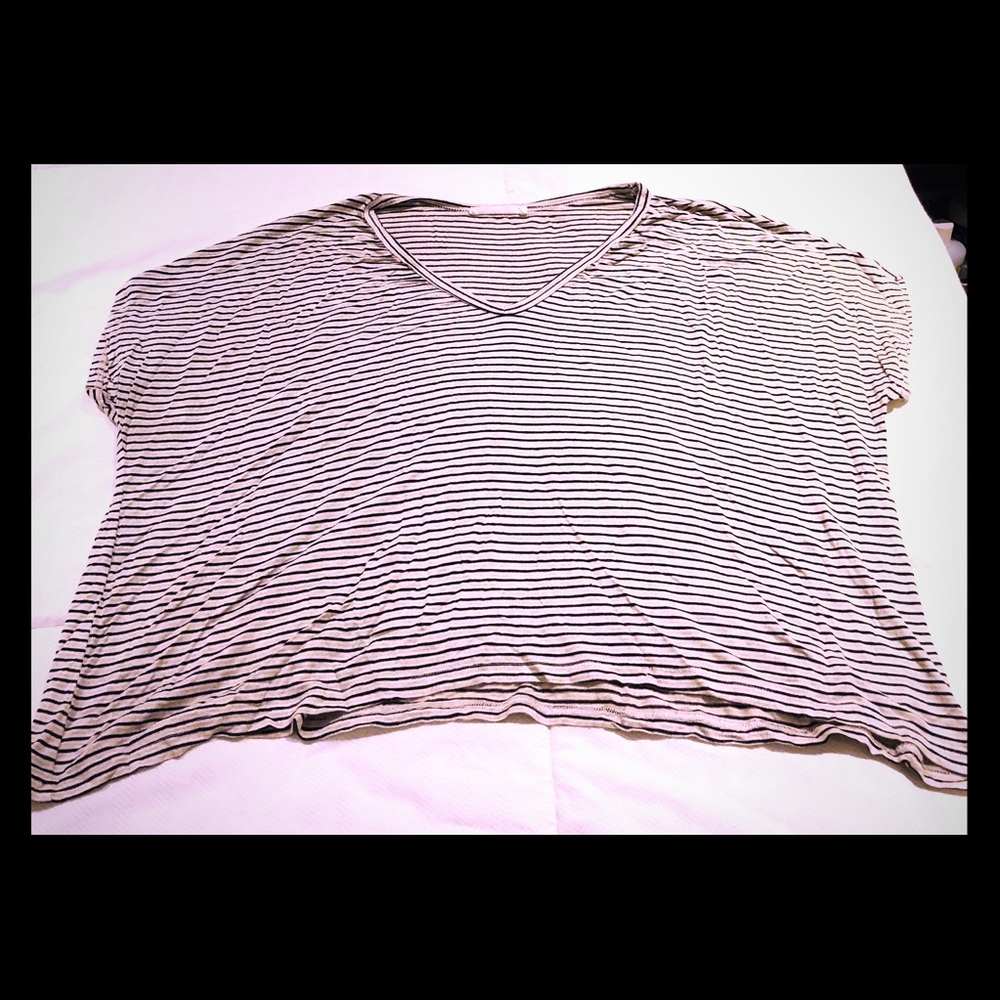 Striped t shirt women’s size small